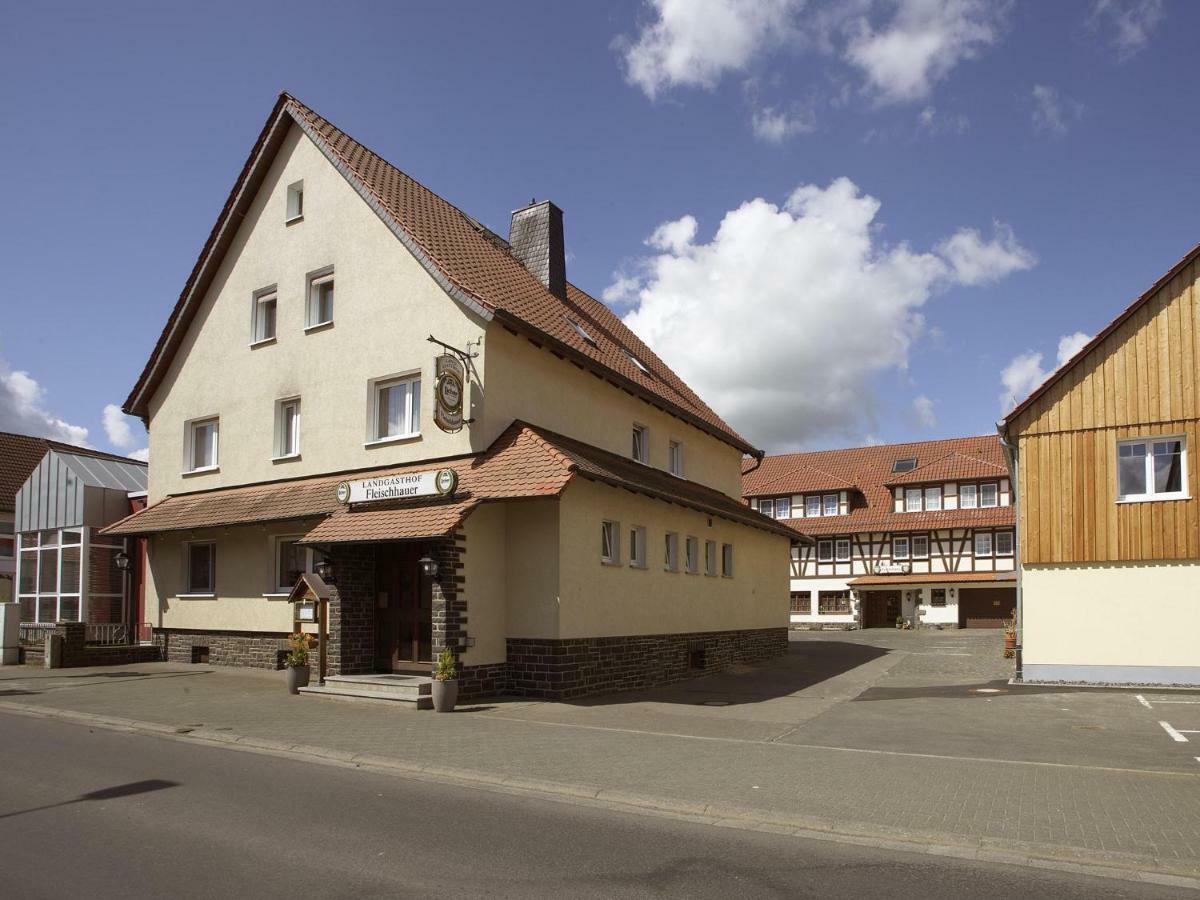 Landgasthof Fleischhauer Homberg  Exteriör bild